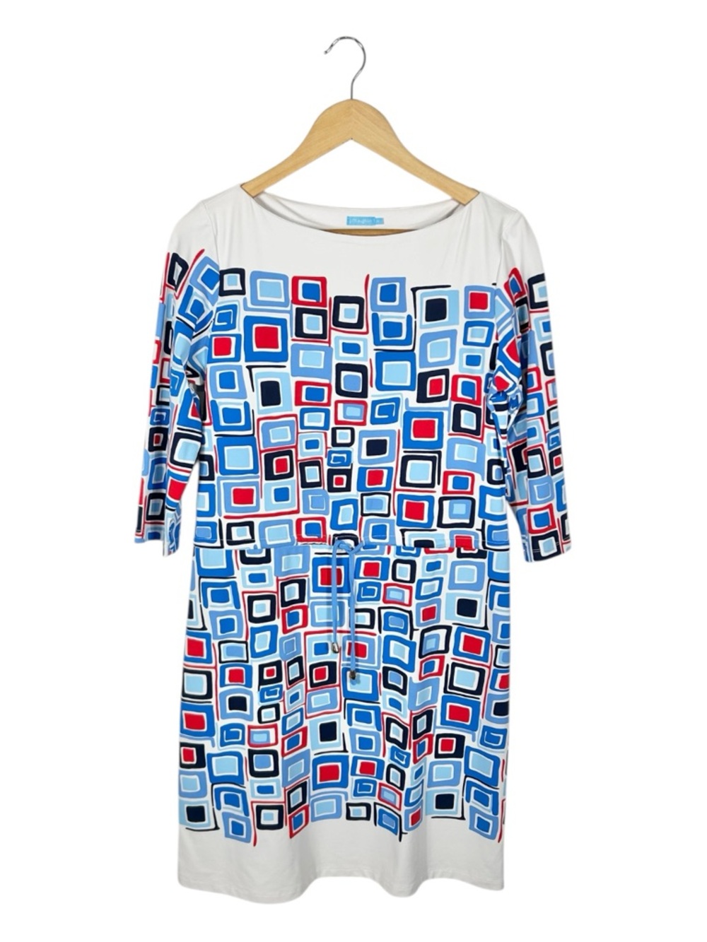 J. McLaughlin Catalina Geometric‎ Pattern Dress Size Medium